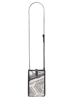 inoui editions crossbody womancase etui caprice louvre - pm22elo01 black noir