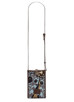 inoui editions crossbody womancase etui caprice papillons - pm22epa02 natural naturel