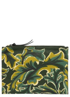 inoui editions clutch womanpouch pochette leonard - pm22le20 khaki kaki