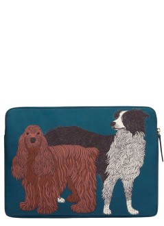 inoui editions accesorios tec unisexlaptop cover pochette ordinateur 14 toutou - pm22lt34 duck blue bleu canard