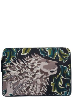 inoui editions accesorios tec unisexlaptop cover pochette ordinateur 14 leonard - pm22lle20 khaki kaki