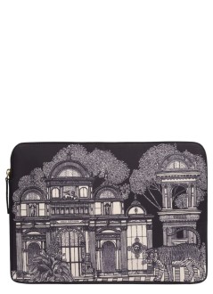 inoui editions accesorios tec unisex laptop cover pochette ordinateur 14 mirage - pm22lm01 black noir