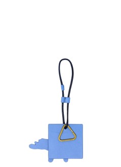 inoui editions llaveros unisex keychain porte clef feline - pm22pcf04 blue bleu