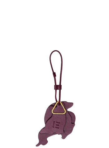 inoui editions llaveros unisex keychain porte clef toutou - pm22pct16 burgundy bordeaux 2