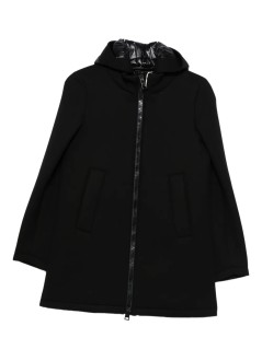 herno outerwear womana shape in scuba con cappuccio - gc000516d39501z 9300