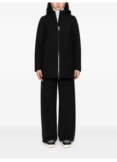 herno outerwear womana shape in scuba con cappuccio - gc000516d39501z 9300