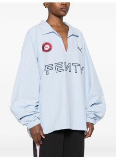 puma top womanpuma x fenty nylon drill top - 635734 48