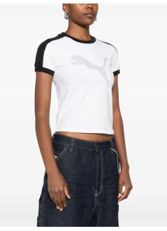 puma top womanpuma x fenty t7 slim tee - 636184 02