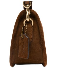 coach crossbody mujer suede waverly bag - ccc37 b4wbr