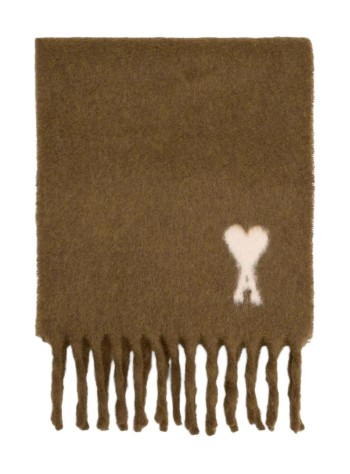 ami neckwear manscarf cloud knit - h25usf673aw0004 216