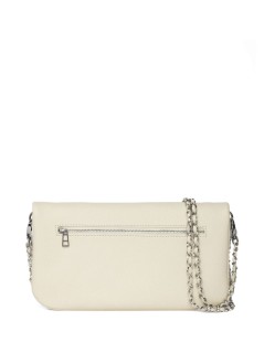 zadig & voltaire crossbody mujer rock grained leather america - lwba03992 100