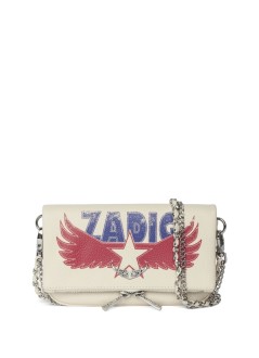 zadig & voltaire crossbody mujer rock nano gl america - lwba04039 100