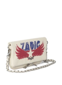 zadig & voltaire crossbody mujer rock nano gl america - lwba04039 100