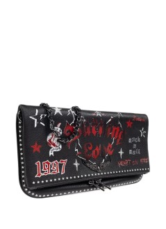 zadig & voltaire crossbody mujer rock grained leather punk - lwba04029 011