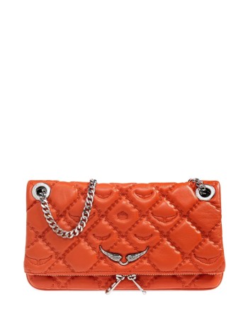 zadig & voltaire crossbody mujer rock ii quilted monogram - lwba04053 805