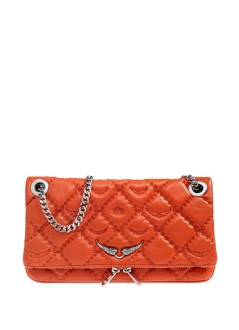 zadig & voltaire crossbody mujer rock ii quilted monogram - lwba04053 805