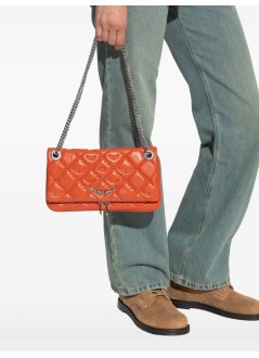 zadig & voltaire crossbody mujer rock ii quilted monogram - lwba04053 805