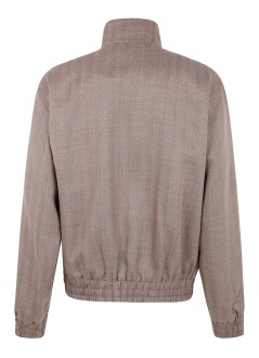drôle de monsieur outerwear hombre la trackjacket chevron - ijt214wv009bn brown