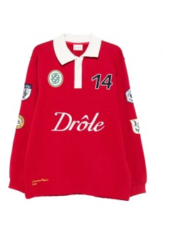 drôle de monsieur polo hombre le polo racing - ipl158co127rd red