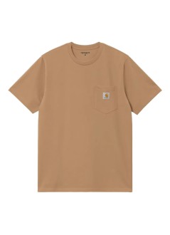 carhartt t-shirt mans/s pocket t-shirt - i030434 2fsxx