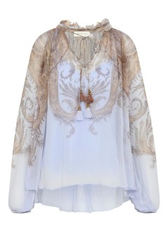 zimmermann blusa mujer hypnotic billow blouse - 0991tf251 lpsl