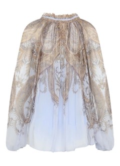 zimmermann blusa mujer hypnotic billow blouse - 0991tf251 lpsl