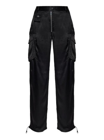 ganni pant  womanwashed satin pants - w0808 099