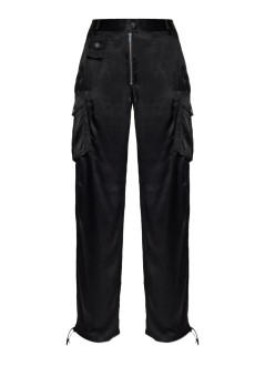 ganni pant  womanwashed satin pants - w0808 099