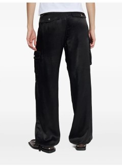ganni pant  womanwashed satin pants - w0808 099