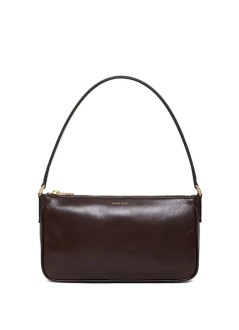 anine bing crossbody womanmini elly bag - a1311699dbn1 dark brown