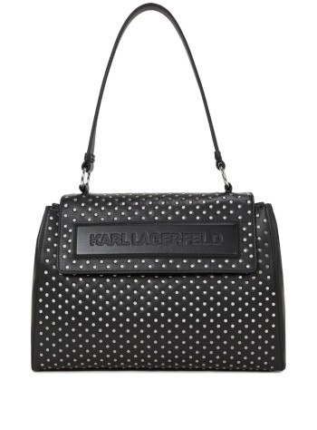 karl lagerfeld handbag mujer ikon k top handle studs - a4w30086 1rc