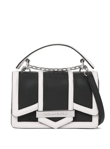 karl lagerfeld crossbody mujer k nova sm crossbody bl wh - a4w30277 998