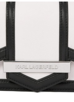 karl lagerfeld crossbody mujer k nova sm crossbody bl wh - a4w30277 101