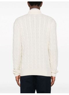 polo ralph lauren knitwear manlscablehzpp long sleeve pullover - 710876766001 andover cream