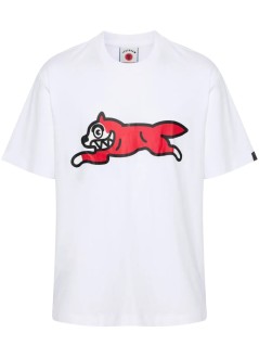 icecream t-shirt manrunning dog t-shirt - ic23449 white