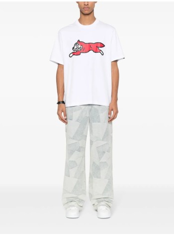 icecream t-shirt manrunning dog t-shirt - ic23449 white 2