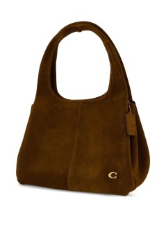 coach handbag womansuede lana shoulder bag - cbz96 b4wbr