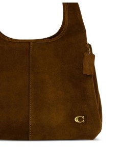 coach handbag womansuede lana shoulder bag - cbz96 b4wbr