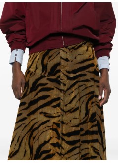 ganni skirt womanprinted flock denim long skirt - j1877 894
