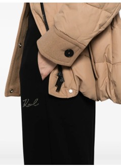 karl lagerfeld pant  womanrhinestone rain sweatpant - a4w10089 999