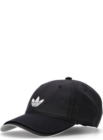adidas originals gorras mujer baseball cap - jv7445 black white 2