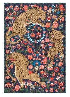 inoui editions neckwear womanscarf etole 130 jorgen - et222jo14 multico multico