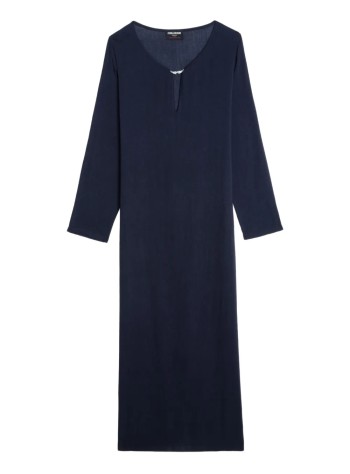 zadig & voltaire vestido mujer delia v gaze wings - jwdr01107 404