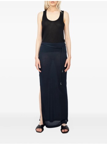 zadig & voltaire falda mujer giada light rib - jwsk01010 404 2