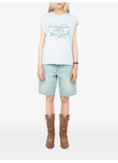 zadig & voltaire top womancloe hc somebody loves strass - jwtt01270 433