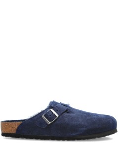 birkenstock sandal manboston shearling leve - 1030657 new navy