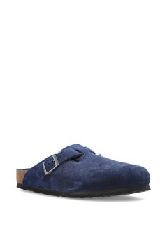 birkenstock sandal manboston shearling leve - 1030657 new navy