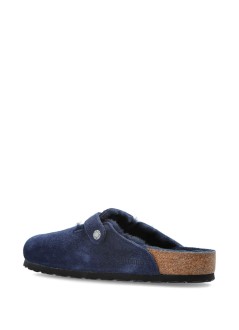 birkenstock sandal manboston shearling leve - 1030657 new navy