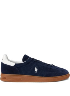 polo ralph lauren sneaker manbedford pp-sneakers-low top lace - 809978008001 navy deckwash white