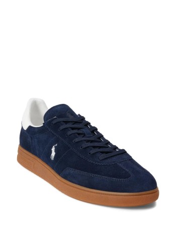 polo ralph lauren sneaker manbedford pp-sneakers-low top lace - 809978008001 navy deckwash white 2